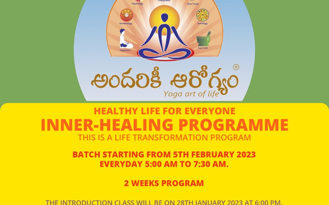 Inner-Healing Program for Healthy Life!